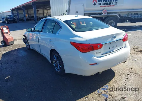 2017 Infiniti Q50 3.0T Signature Edition z USA, uszkodzony, nr VIN JN1EV7AP0HM741607